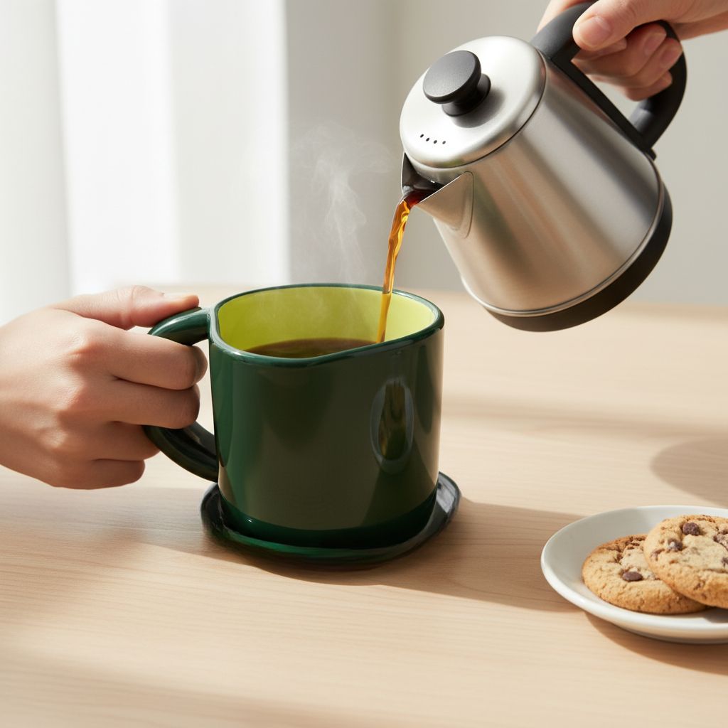 Taza de Cerámica 300 ml - Aguacate y Hueso al Fondo