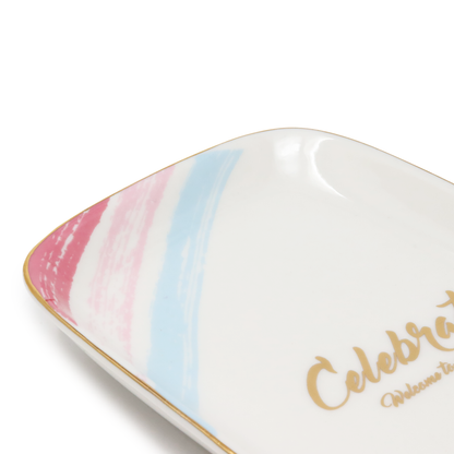 Charola para Joyería Cerámica 15.5 x 10.5 cm – Varios Diseños