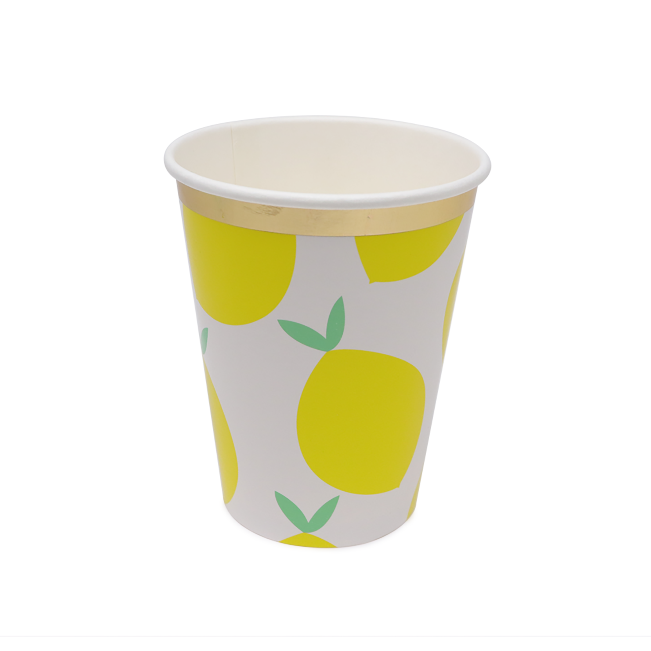 Kit de Fiesta Citrica Limon: Platos, Vasos, Cubiertos, Popotes, Servilletas y Decoración