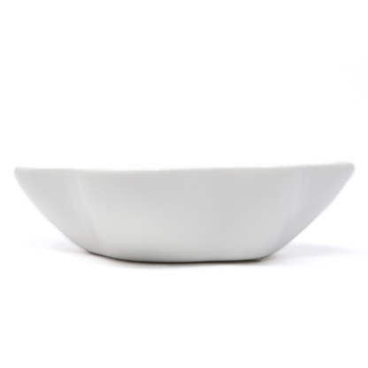 Plato Cerámica Nube Chico – Blanco