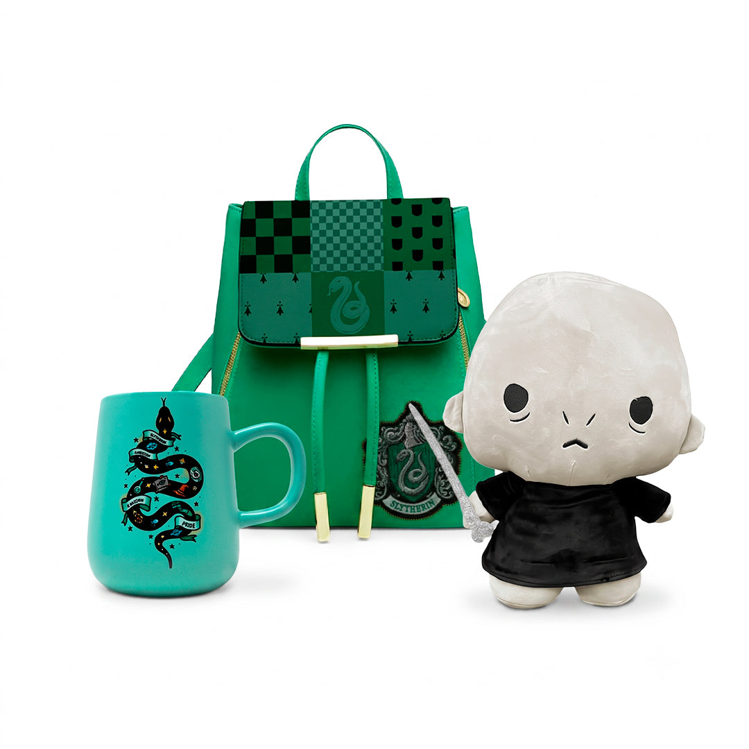 Kit Mágico Casa de la Serpiente - Mochila, Peluche y Taza