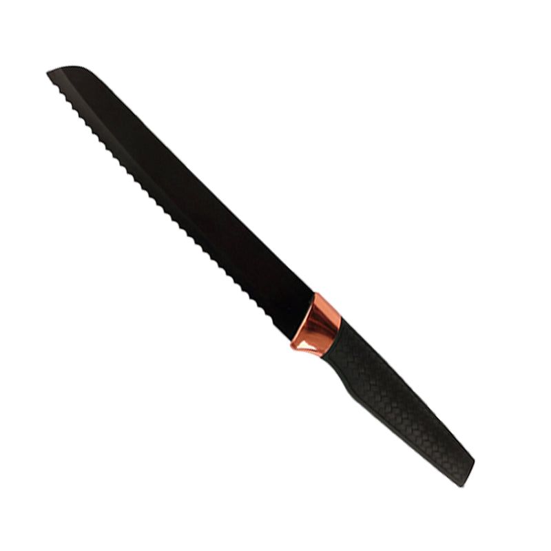 Set Completo de Cuchillos con Base Organizadora - Negro