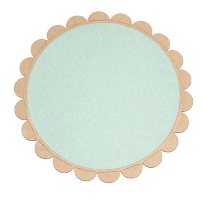 Stand para Cupcakes o Pastel color Verde/ Dorado - 1 Nivel
